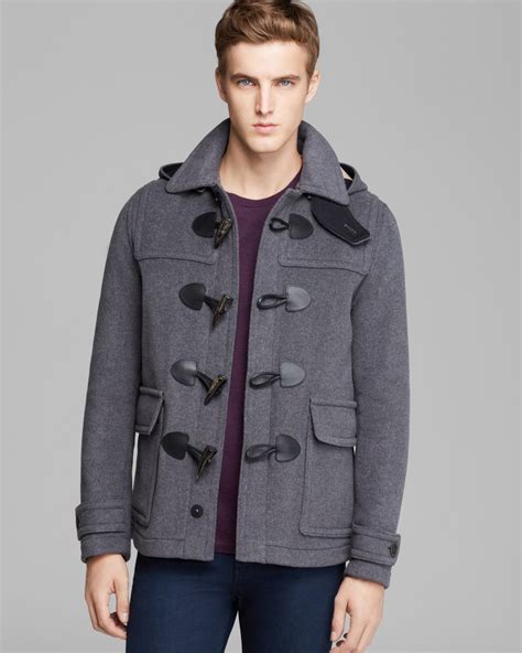 burberry toggle coat sizing|burberry men's coat outlet.